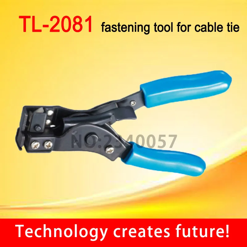 

TL-2081 Fastening and cutting tool and wires special for Cable Tie Gun For Nylon Cable Tie width: 2.4-12mm automatically