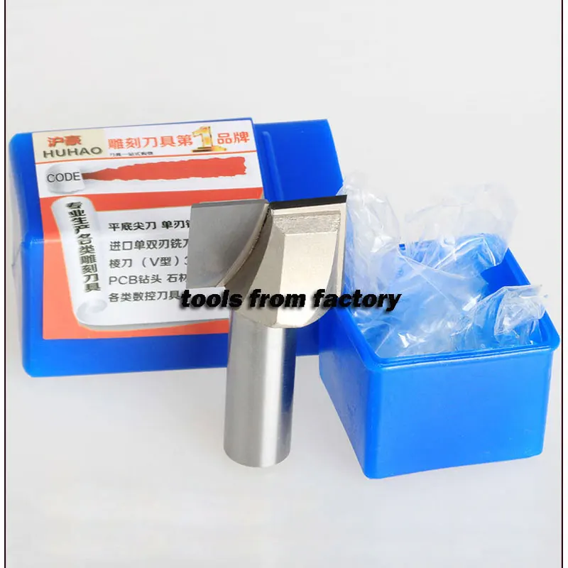 1 Buah Router Kayu Bit 1/4*3/8 CNC Woodworking Cutter Milling Alat Ukiran Kayu