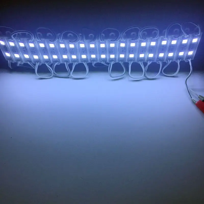 1000 pcs 미니 led 모듈 쿨 화이트 5054 2 led 모듈 dc12v 방수 led 조명 모듈 간판보다 밝게 3528