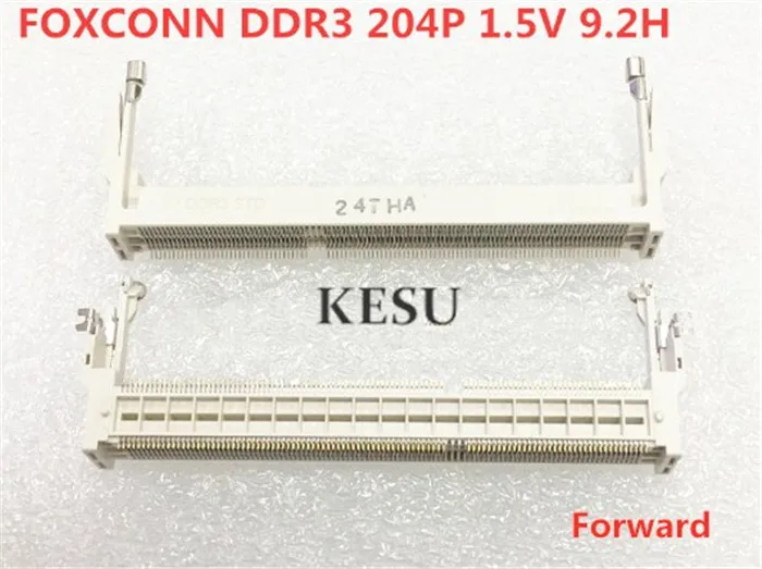 

Для Foxconn DDR3 204P 1,5 V 9,2 H коннекторы гнезда памяти для ноутбука 204PIN Forward