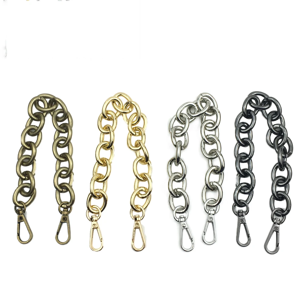 DIY women purse coin bag handle chain stap metal hardware accessories 10pcs/lot