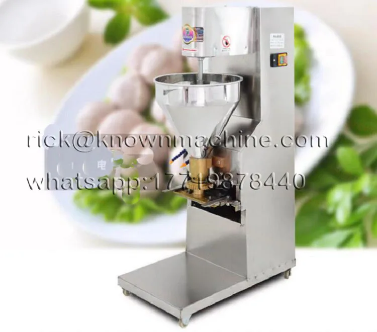 สแตนเลส Commercial 300r/Min ปลาขนาดเล็กไก่ Maker Meatball เครื่องจัดส่งฟรีโดย Sea