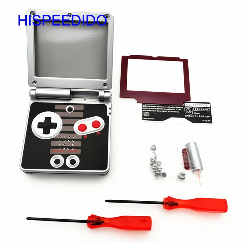 HISPEEDIDO 5pcs/lot  For GameBoy Advance SP Classic NES Limited Edition Replacement Housing Shell For GBA SP Housing Case Cover