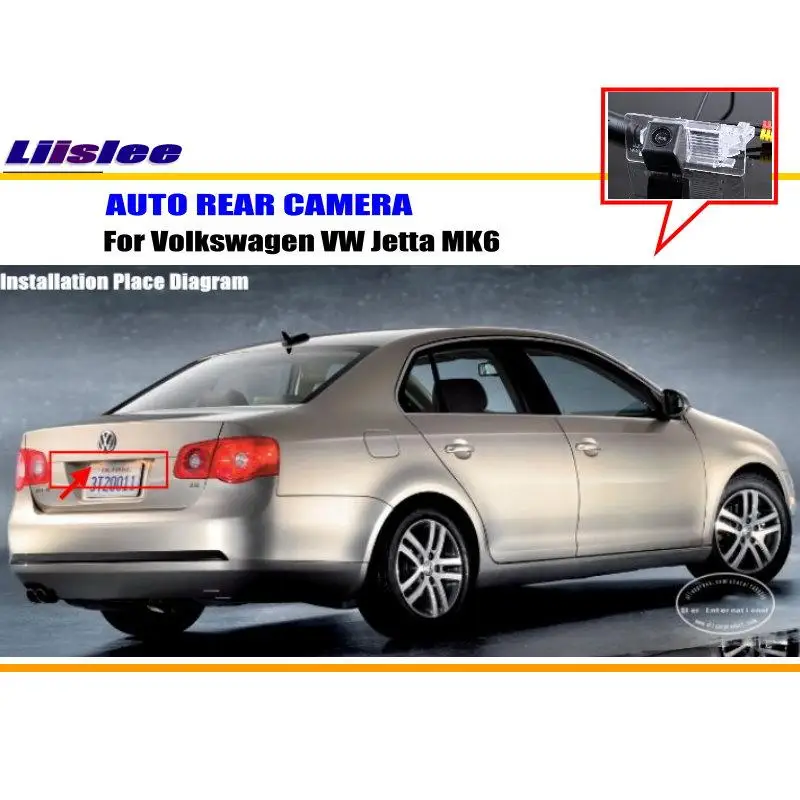 

For Volkswagen VW Jetta MK6 Car Rearview Rear View Camera Vehicle Parking Backup Back AUTO HD CCD CAM Accessories Kit