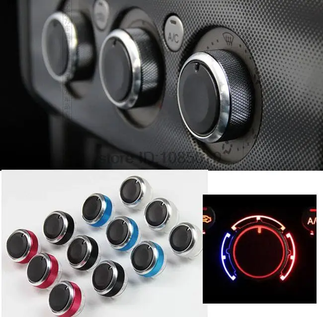 Accessories Fit For Ford Focus Mondeo Switch Knob Heater Climate Control Button Dials Refitting Rotary Mk2 Mk3