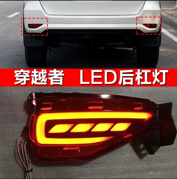 

Car accessories 2015-2017 Fortuner original colour tail light led original rear light for Fortuner original tail lamp free ship