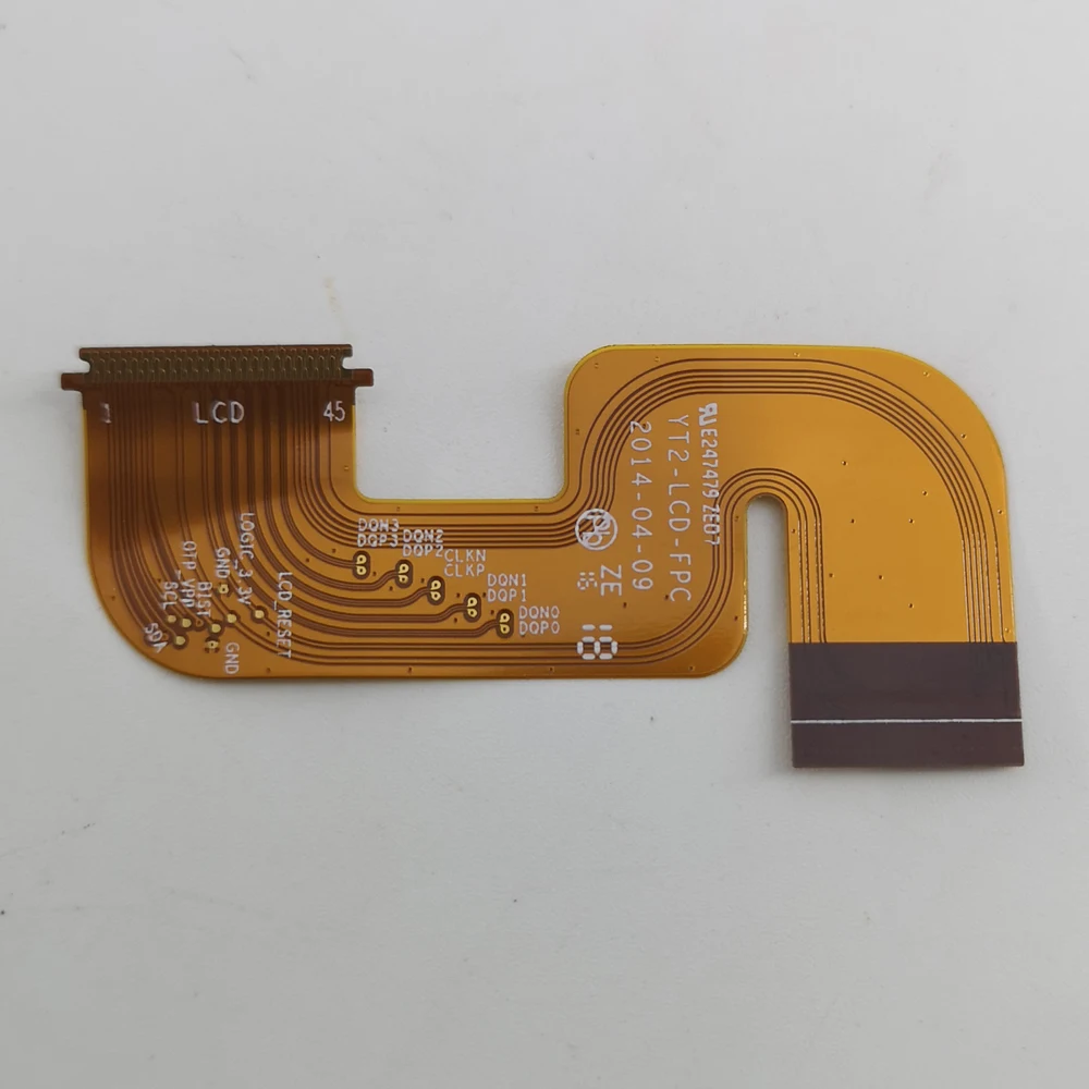 

YT2-LCD-FPC LCD Flex Cable Ribbon for T02D003 3840 Tablet LCD LVDS FLEX Cable Main Board Module Flex Cable Replacement parts