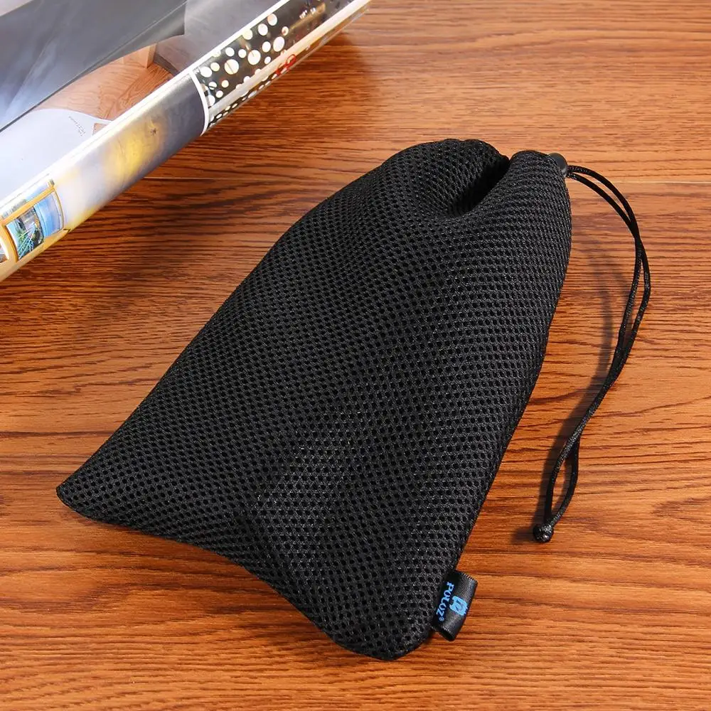 PULUZ For GoPro Accessories Nylon Mesh Storage Bag  For GoPro Hero11 Black/HERO10 Black For DJI OSMO Acton Cameras Accessories