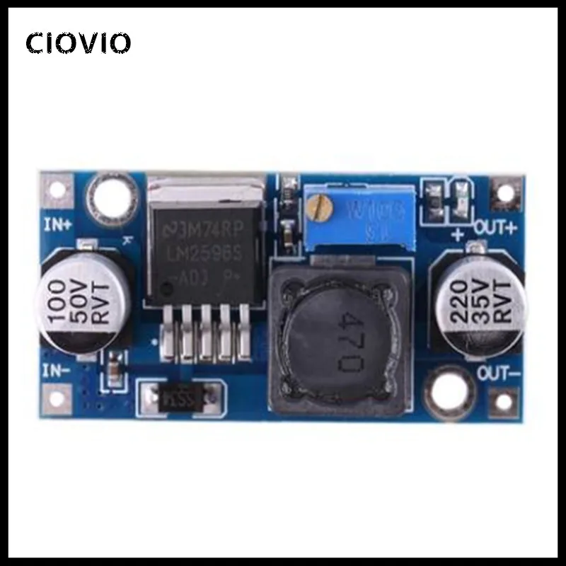 10pcs LM2596S-ADJ DC-DC adjustable step-down Voltage regulator power supply MODULE BOARD 3A Buck Converter LM2596s LM2596