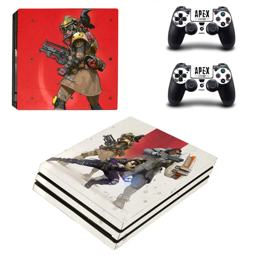 Autocollant de peau de jeu APEX legend, pour Console Sony PlayStation 4 Pro et contrôleur de PS4 Pro