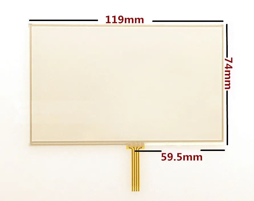 

10 Pcs 5'' inch Touch screen panels for TomTom 4EQ50 Z1230 GPS Touch screen digitizer panel replacement Free shipping