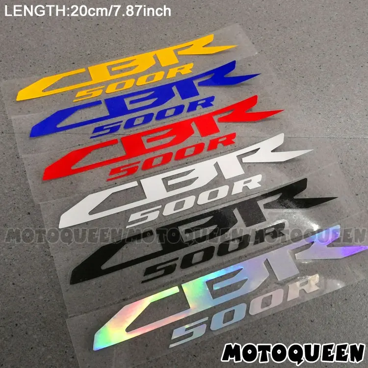 2X Motorcycle body Wheels Fairing Helmet Tank Pad decoration Label reflective Stickers Decals For CBR 500R 650R CBR500R CBR650R