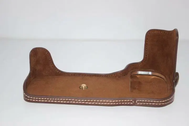 حقيبة كاميرا DSLR ، حقيبة كاميرا مصنوعة يدويًا ، غطاء نصف الجسم لكانون 5D3 5D Mark III 5DS 5DR 5D4 5D Mark 4