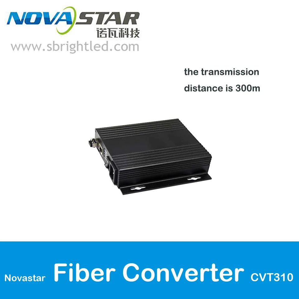 NOVASTAR Fiber Converter CVT310 controller nova led video wall controller transmitting card