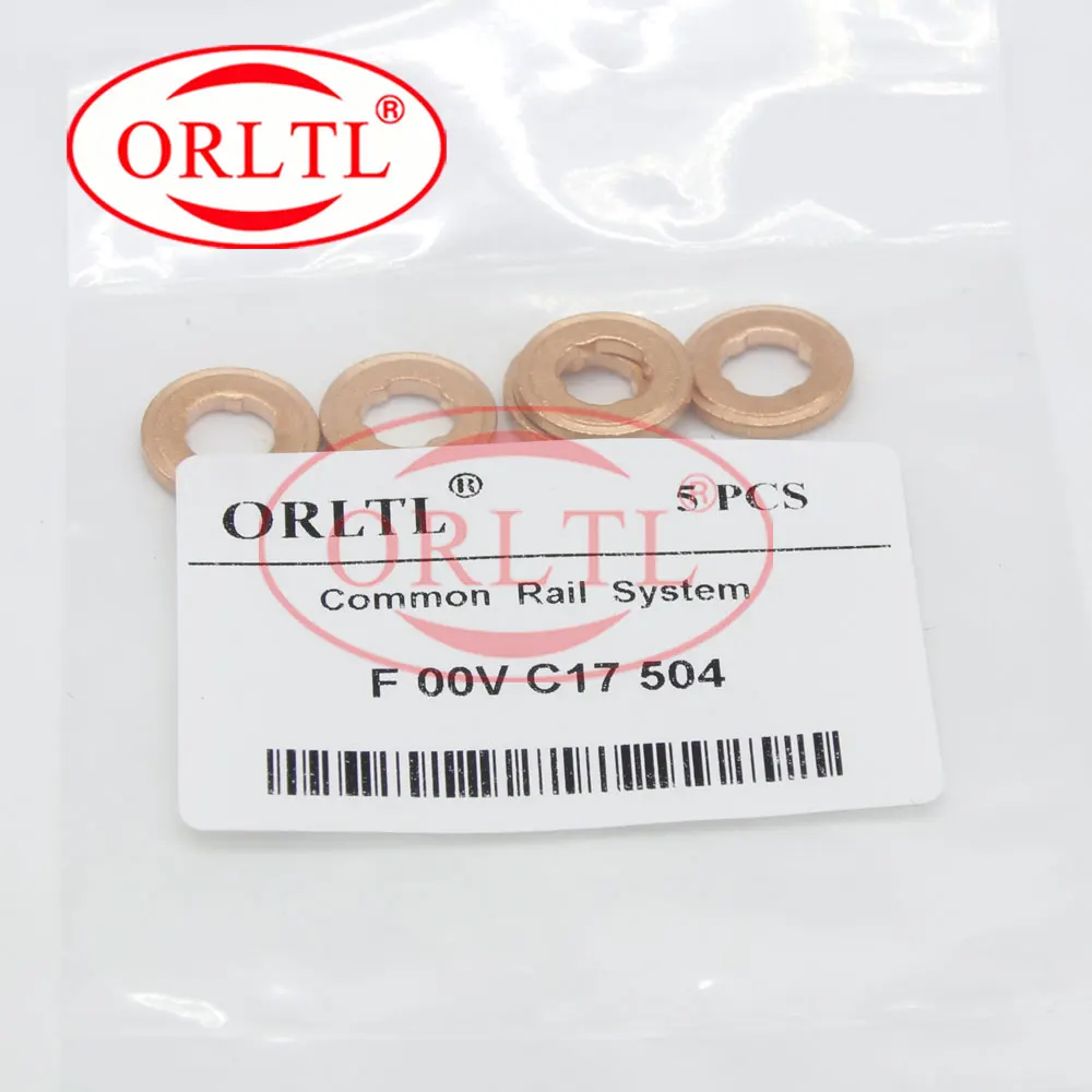 

30 PCS 2.0mm Hield Shield F00VC17504 Diesel Injector 2mm Copper Washer F 00V C17 504 Size 2mm Copper Ring For DELPHI BOSCH