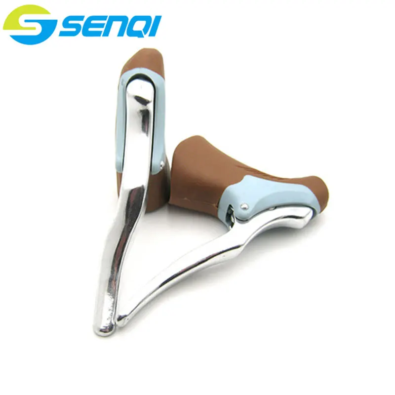 

Road Bike Fixed Gear Aluminum Alloy Bending Brake Handle Bicycle Accessories