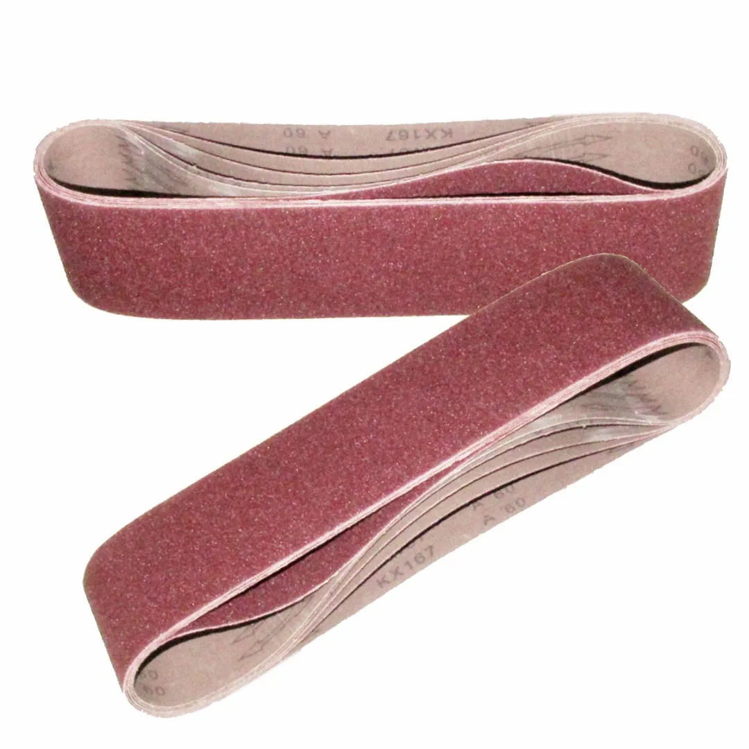 

4pcs 915*100mm 40 Grit 60 Grit 80 Grit 120 Grit Aluminium Oxide Sanding Belts