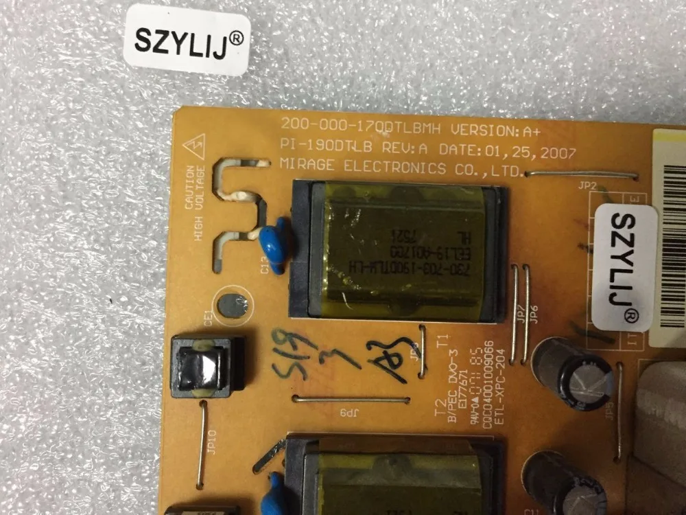 Sử Dụng Và Ban Đầu 1 Cái PI-190DTLB Tái Bản: Một MAG 200-000-170DTLBMH LXM-WL19AH