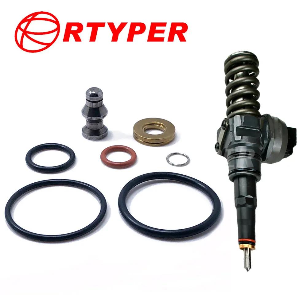 

Hight Quality Eight Set Fuel Injector Repair Kit For 1417010997 AMF ASZ ATD AVB AVF AWX AXR JB TDI Replacement Accessories