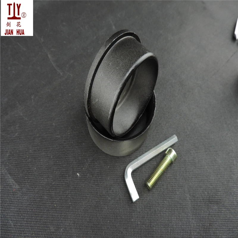 Free shipping Black/golden welding nozzle welding parts 63mm die head Welding Mold PPR/PE/PB Water Pipe hotmelt butt welding