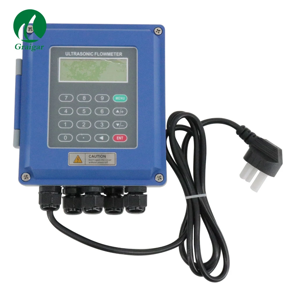 TUF-2000B Digital Ultrasonic Water Flow Meter with Transducer TS-2/TM-1/TL-1 Liquid Flowmeters