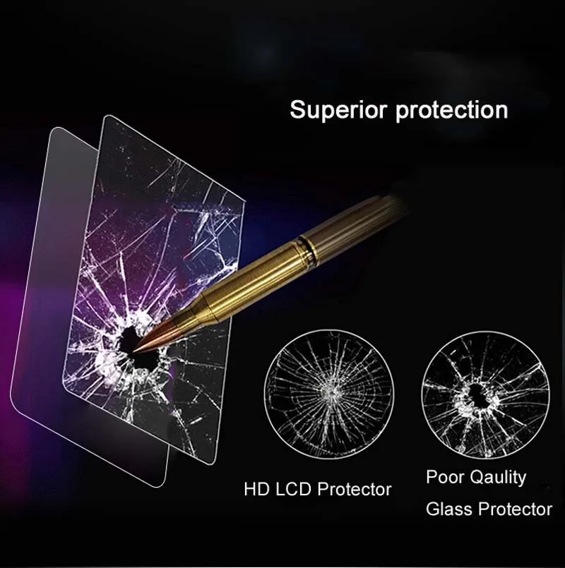 Película protectora de pantalla LCD 9H para cámara, vidrio templado para Nikon D7500 / D7200 D7100 / D3400 D3300 D3200 / D5600 D5500 D5300, 2 uds.