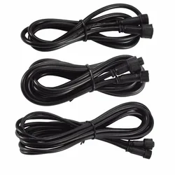 8/12MM IP67 LED Extend Cables aplikacja zmienne kolory lampy 4 PIN z 1/2/3 przedłużacz miernika do RGB 5 sztuk/partia