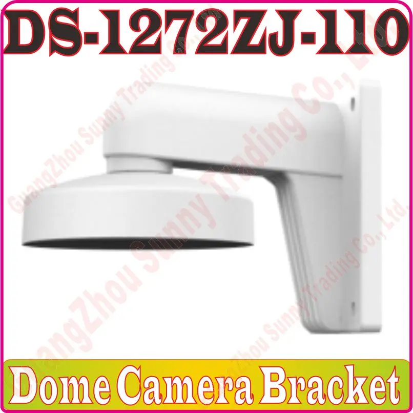 DS-1272ZJ-110 Wall Mount Aluminum Alloy Dome Bracket Suitable for Series DS-2CC51DXS-VPIR DS-2CD21XX(D)-I DS-2CD31XX(D)-I, Prom-