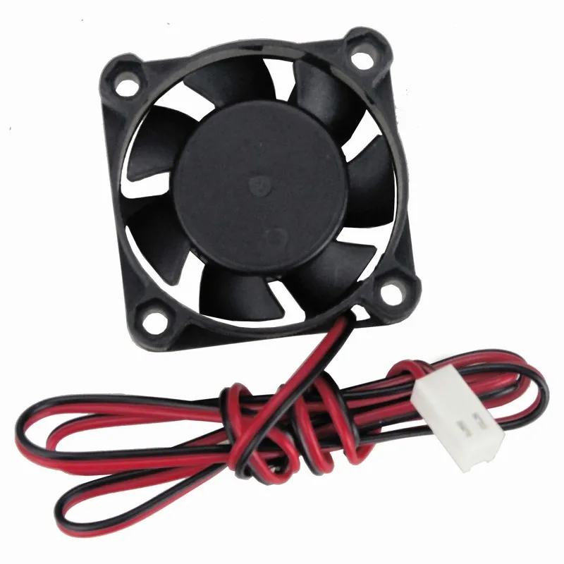 Gdstime 3D Printer Fan 40mm x 10mm 2Pin DC Motor Brushless PC Cooling Fan 12V 4cm 4010 Cooler 100cm Wire 1M 40x40x10mm