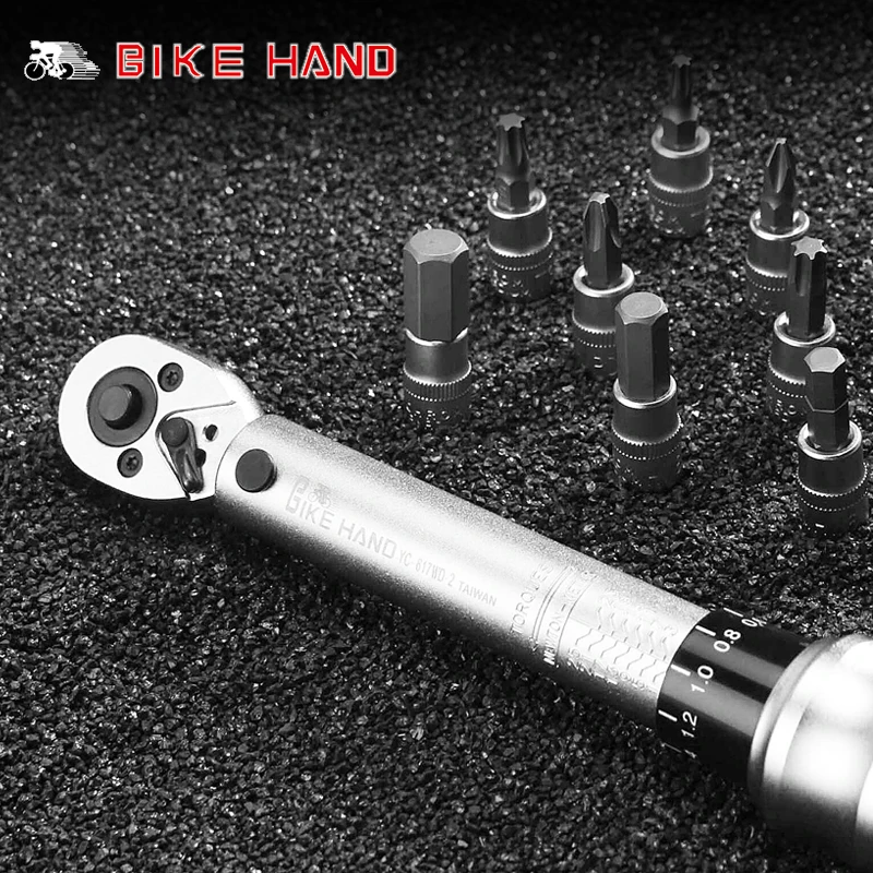 Bike Hand Bicycle Tools 1-25 NM Bike Ratchet Torque Wrench Kit Multifunction Bicycle Repair Tools Hexagon Key Set Cycling Tools