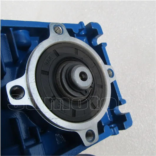 Diametro 25mm di Uscita 50mm, Lunghezza 153mm a vite senza fine turbo gear box singolo albero di uscita mandrino, per GW114165 GW030050 NMRV050