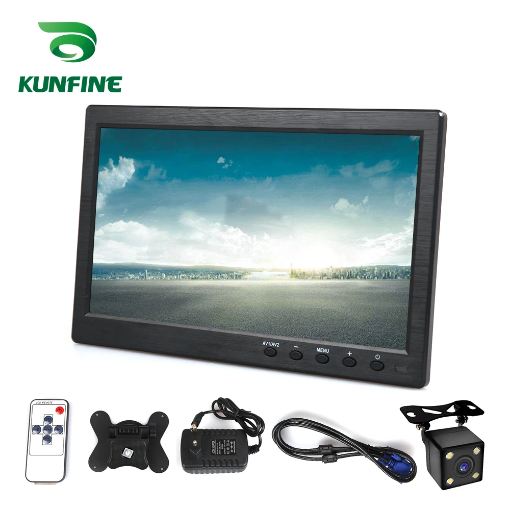 Wireless Car Styling 10.1 inch TFT LCD Screen Car Rear View Monitor Display for Rear view Reverse Backup Camera Car TV Display