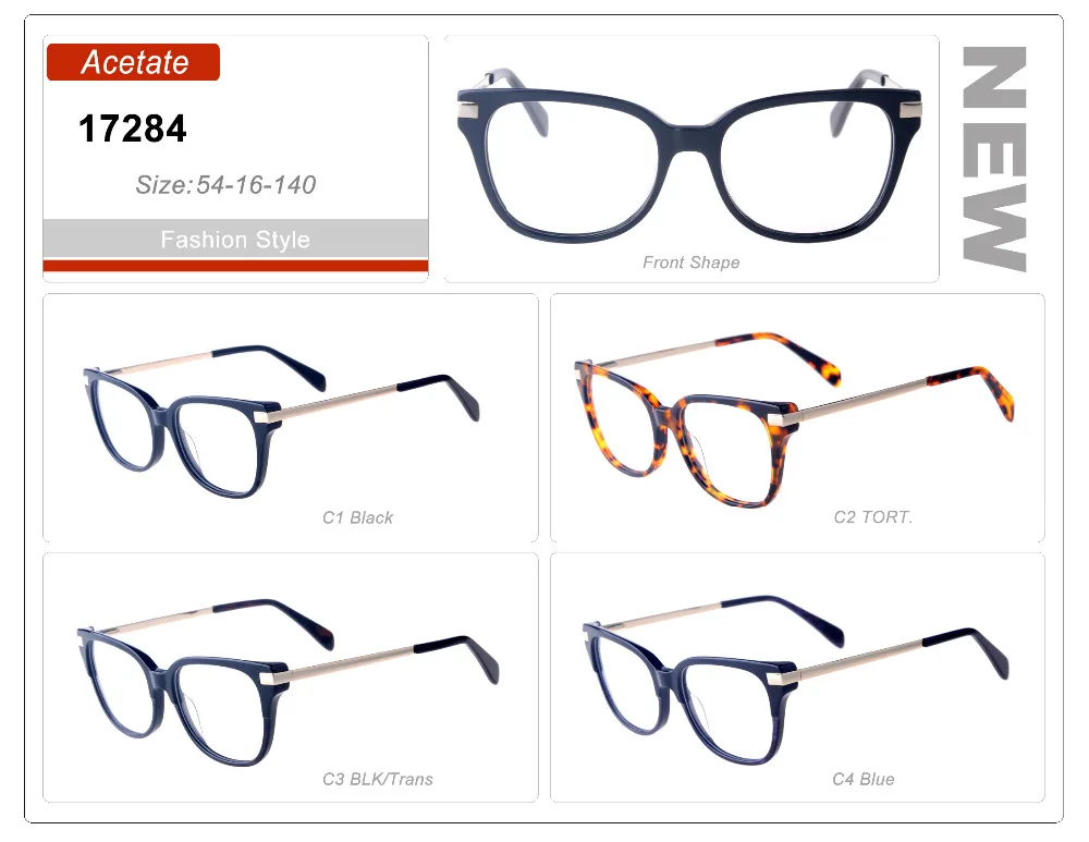 

Eye wonder Wholesale Man Handmade Blue Acetate Optical Frames