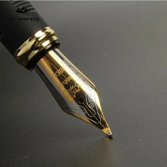 JINHAO-Stylo plume en métal X450 Irritation Ics, 1.0mm, 0.5mm, école de luxe, bureau, papeterie, écriture, cadeau mignon