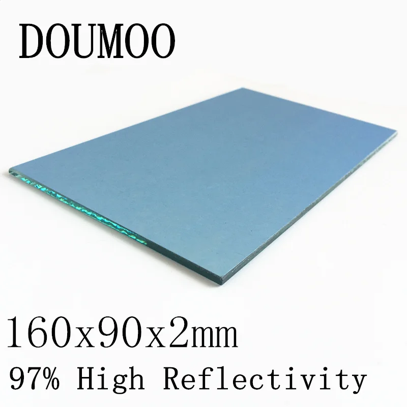 

1PC 160x90x2mm Projector Reflector Mirror DIY Projector Accessories 97% High Reflectivity Lens For Projector Screen