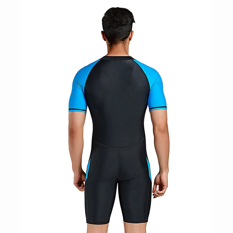 2019 Nieuwe Duiken Wetsuits Vrouwen Mannen Full Body Surfen Duikpakken Sport Scuba Een Stuk Korte Mouwen Badpakken Jumpsuit