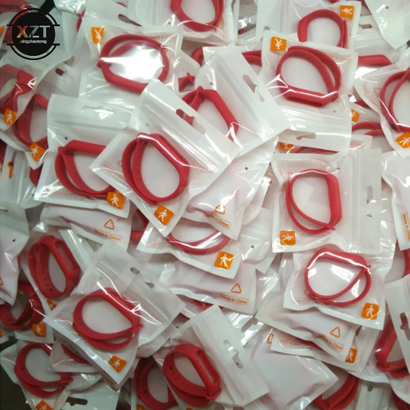 1pcs 실리콘 손목 스트랩 Xiao mi Mi 밴드 3 팔찌 스트랩 Mi 밴드 3 다채로운 결박 팔찌 mi 밴드 3 저렴