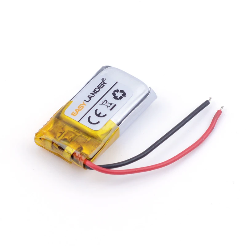 381221 3.7V 70mAh akumulator litowo-jonowy polimerowy do Bluetooth MP3 MP4