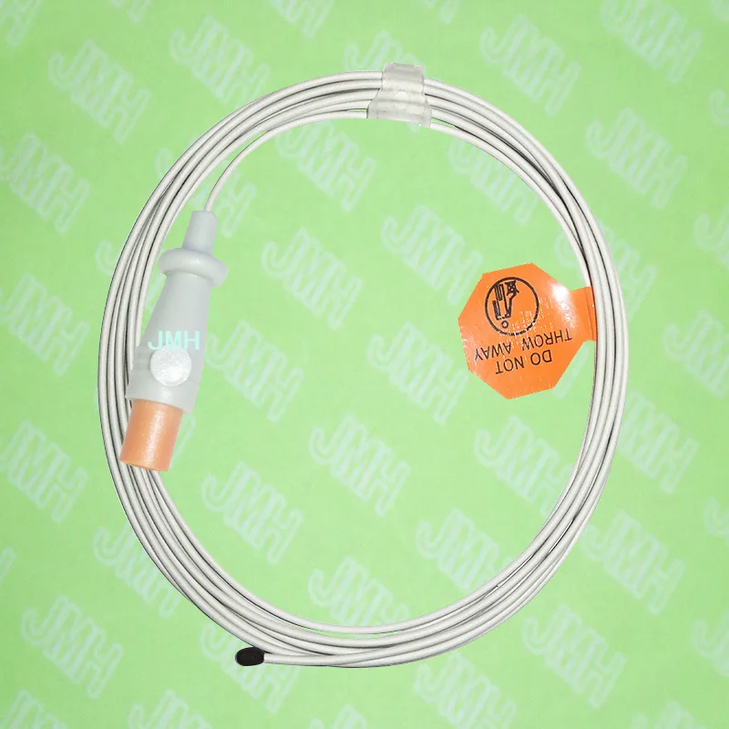 Compatible with 2pin Philips(HP) temperature monitor the 21075A Pediatric Esophagus or Rectum Temperature probe.