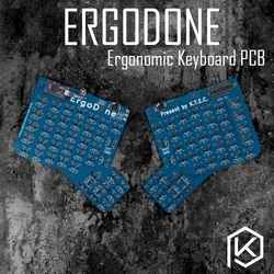 ergodone ergo Custom Mechanical Keyboard  TKG-TOOLS PCB  programmed Ergonomic Keyboard Kit similar with infinity ergodox