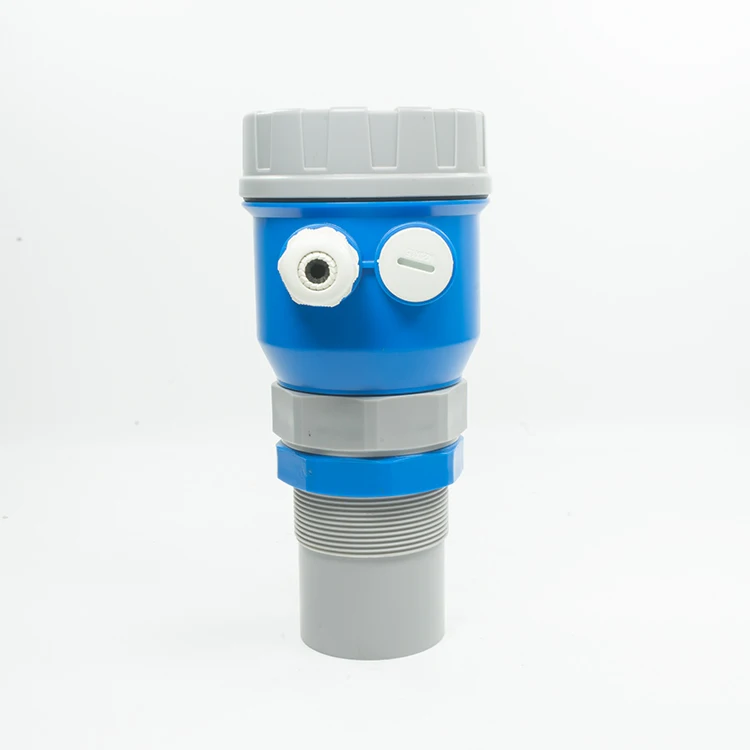 5M Niveau Bereik 4-20mA Output Lcd-scherm En Hoge Nauwkeurigheid Ultrasone Niveau Meter Sensor