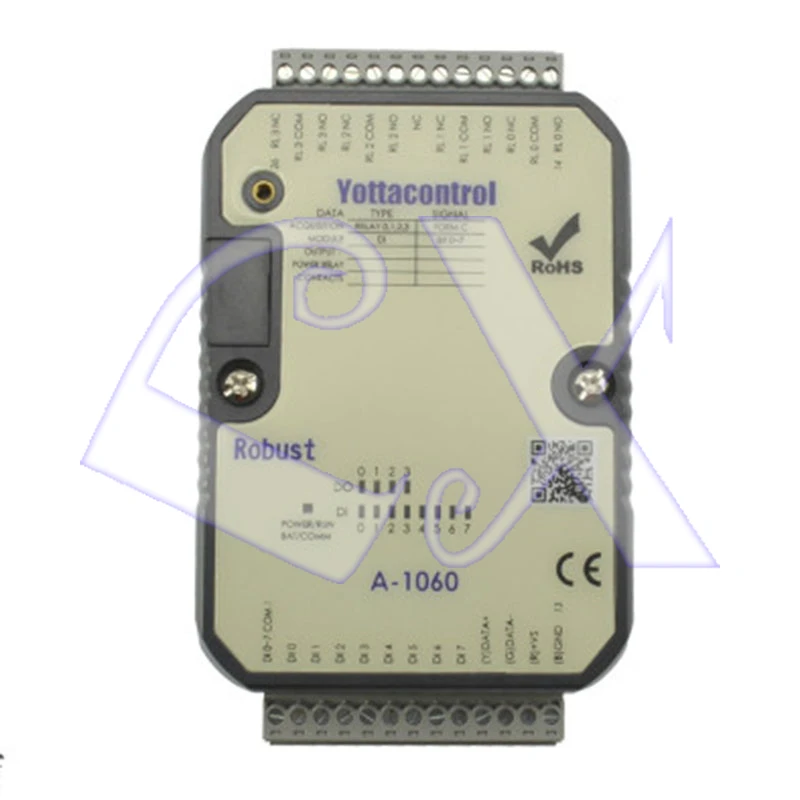 

English version 8DI 4DO RS485 IO acquisition module Industrial control Modbus RTU/ASCII protocol Relay expansion module