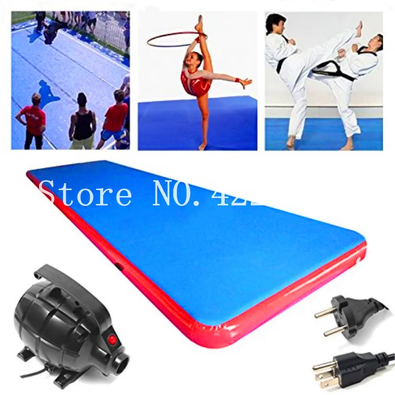 Free Shipping Fast Delivery 5x1x0.2m Inflatable Air Track Gym Mat For Sale Factory Price China Trampoline Tumble Gym Mat