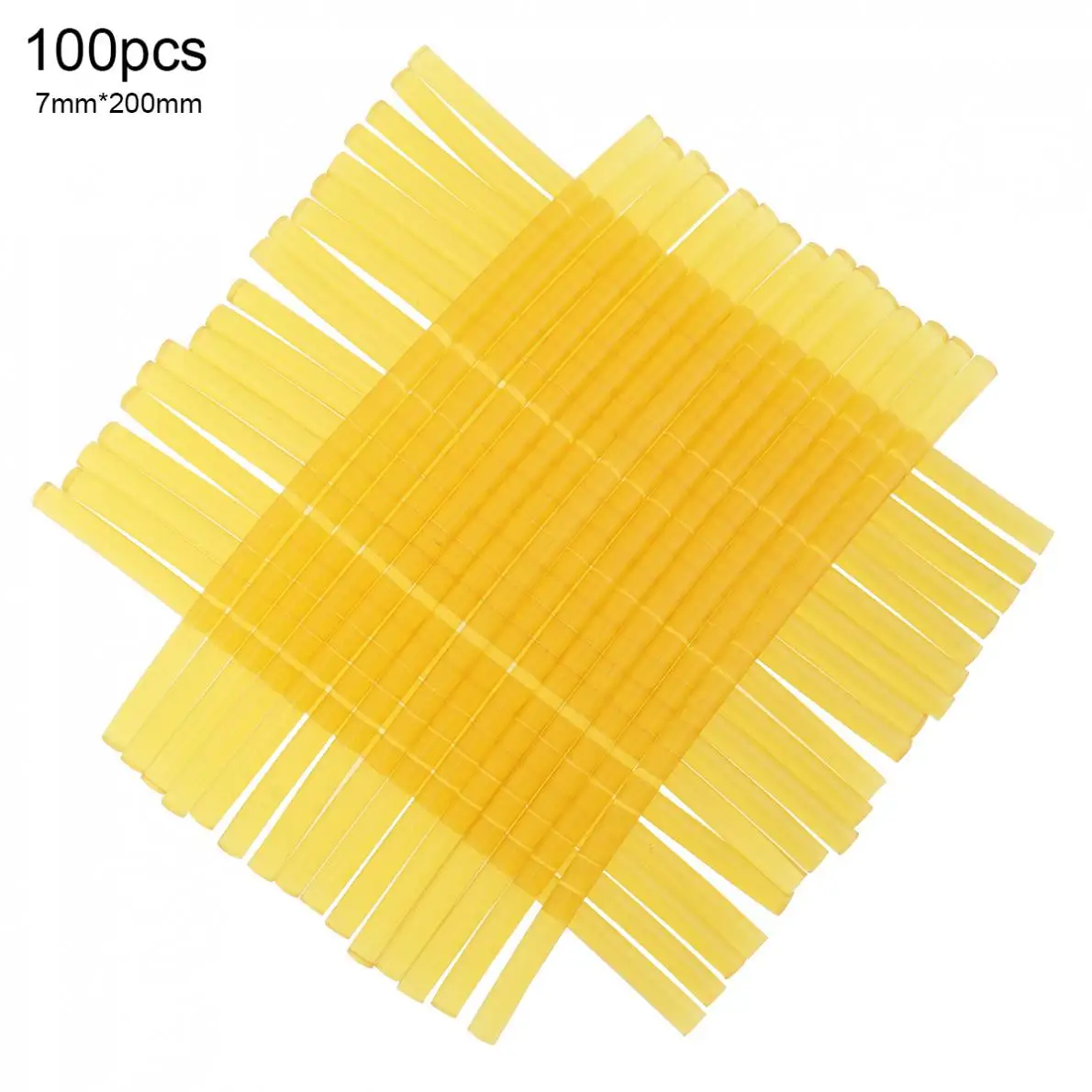 100pcs/lot 7mmx200mm Strong Viscose Hot-melt Gun Glue Sticks Environmental Protection Tools for Hot-melt Glue Gun