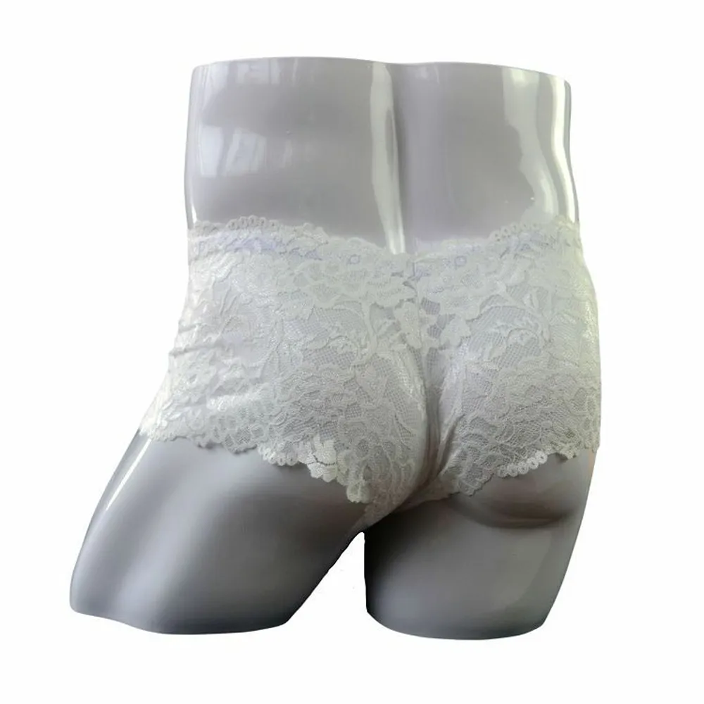 Männlichen Sexy Hose Höschen Unterwäsche Farbe Spitze Transparent Großen Boxer für Männer ZJH884P-2