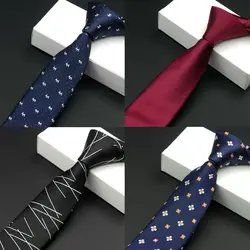 6 cm red tie for men stripes necktie mens high quality gravata masculina men ties designers fashion frete gratis pentagrama