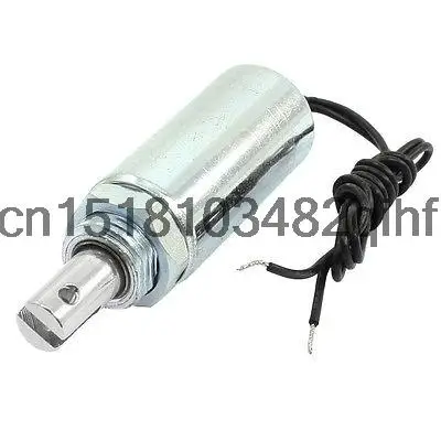 

2mm 500g 10mm 100g Pull Type Open Frame Tubular Solenoid Electromagnet DC12V