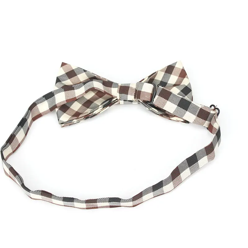 2018 Brand New Men\'s Fashion Vintage Colorful Plaid Neck Bowtie For Man Wedding Suits Bow Ties Cravatas Corbatas Check Butterfly