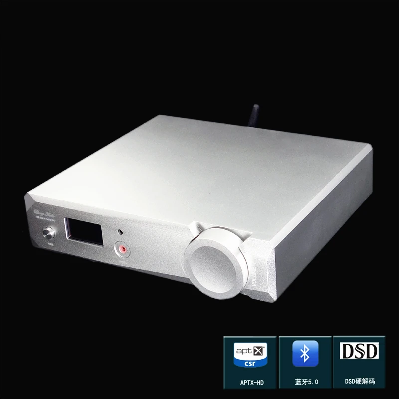 DAC ES9038Q2M * 2 XMOS XU208 DSD256 32Bit 384Khz CSR8675 bluetooth 5,0 поддержка коаксиального оптического USB входа