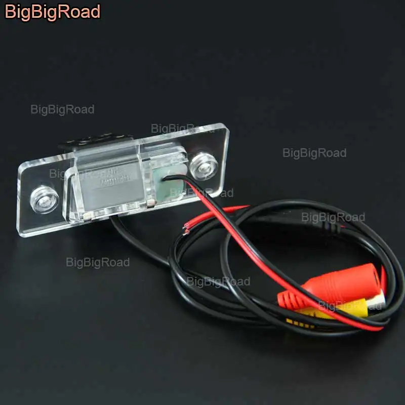 BigBigRoad Car Intelligent Track Rear View Camera For Volkswagen Touran / Golf Touran /Jetta MK4 / Bora A4 / Touareg / Tiguan